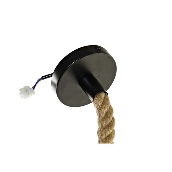 Lámpa mennyezeti kötéllel 10x10x100 cm