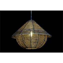 Lámpa mennyezeti, kötéllel 38x38x27 cm 2 féle