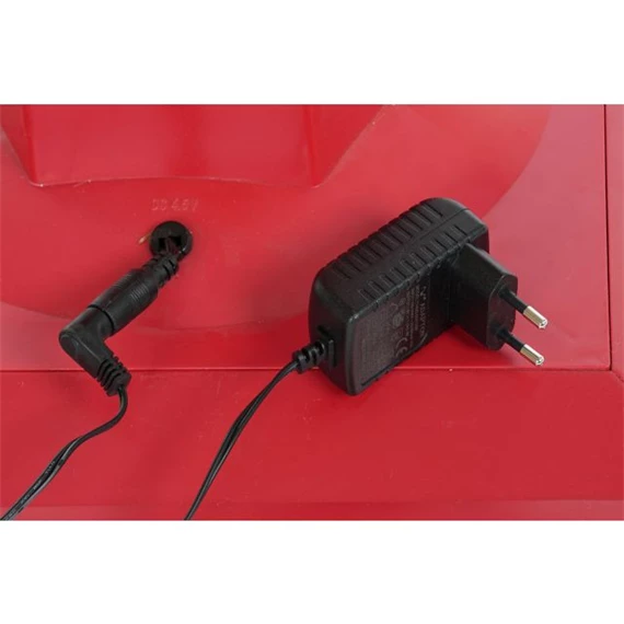 Lámpás LED-es zenélő, havazó 30x30x180 cm