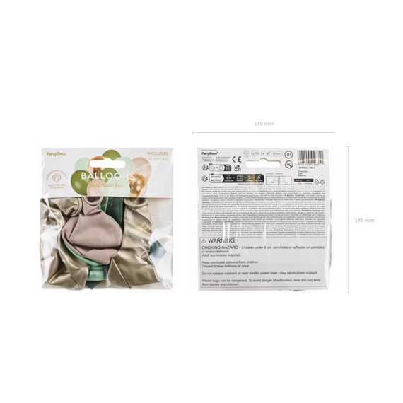 Latex lufi szett, mix S/10