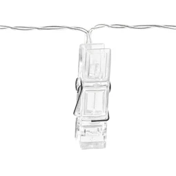 Led fotócsipesz fények átlátszó 1,4 m