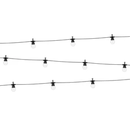 Led füzér fények fekete 5 m nem tartalmaz UK dugót