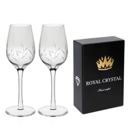 Likőrös pohár Swarovski kristállyal 75 ml 14,5x5,2 cm S/2