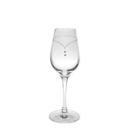 Likőrös pohár Swarovski kristállyal 75 ml 14,5x5,2 cm S/6
