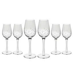 Likőrös pohár Swarovski kristállyal 75 ml 14,5x5,2 cm S/7