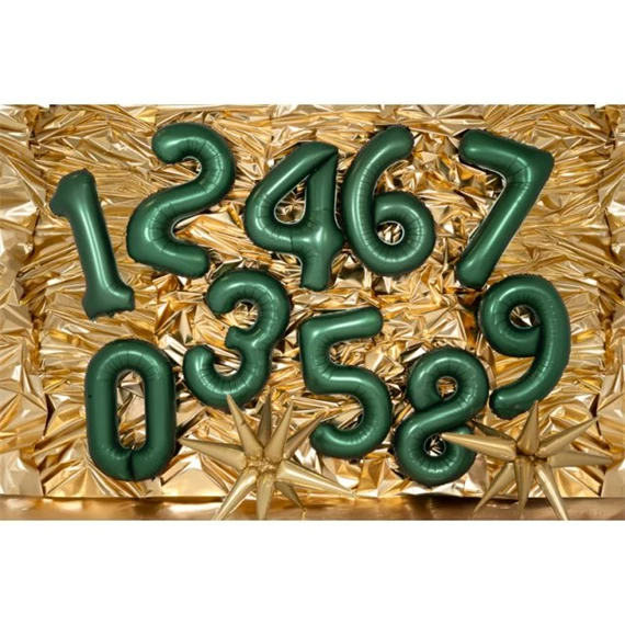 Lufi 0-ás szám fólia 86 cm palackzöld
