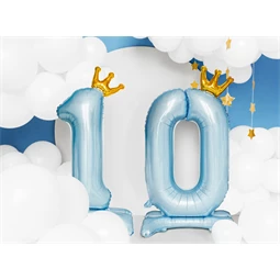 Lufi 1-es szám álló fólia 84 cm égkék