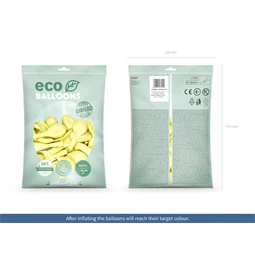 Lufi 26 cm pasztell krém S/100