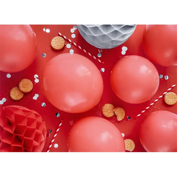 Lufi 26 cm pasztell piros S/10