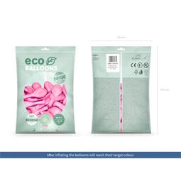 Lufi 26 cm pasztell rózsaszín S/100