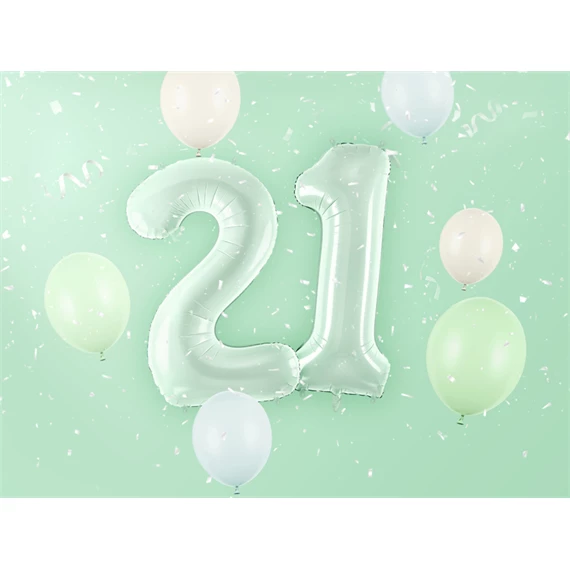 Lufi 2-es szám fólia 72 cm zöld