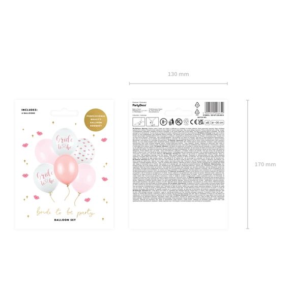 Lufi 30 cm bride to be mix S/6