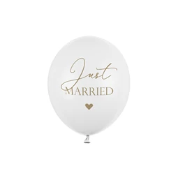 Lufi 30 cm csak házasok pasztell tiszta fehér S/50