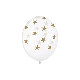 Lufi 30 cm csillagok kristálytiszta S/6