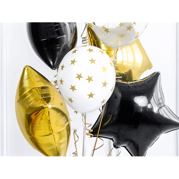 Lufi 30 cm csillagok pasztell tiszta fehér S/50