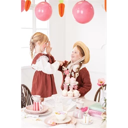 Lufi erős 30 cm pasztell vad rózsa S/100