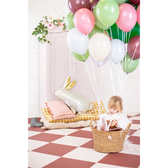 Lufi erős 30 cm pasztell vad rózsa S/100