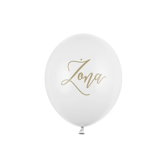 Lufi 30 cm żona pasztell tiszta fehér S/50