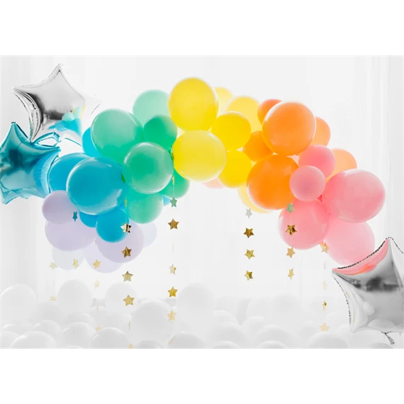 Lufi 30 cm pasztell rózsaszín S/100