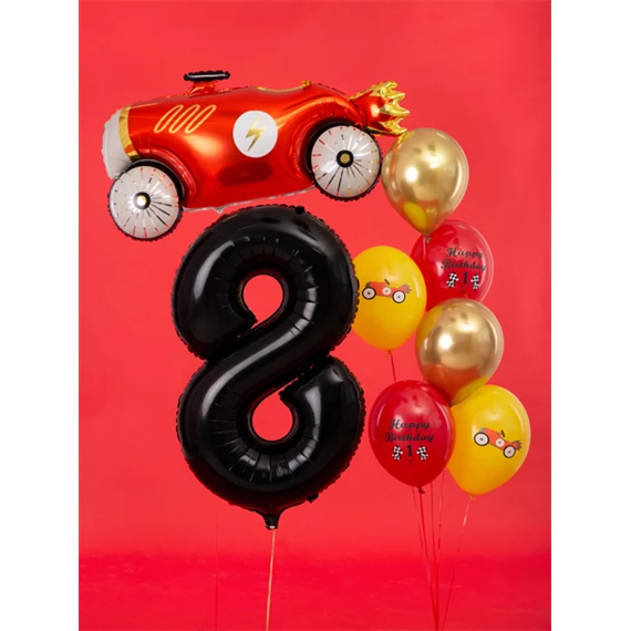 Lufi 8-as szám fólia 86 cm fekete