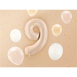 Lufi 9-es szám fólia 72 cm sötét bézs