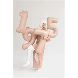 Lufi 9-es szám fólia 72 cm sötét bézs