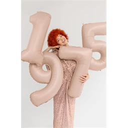 Lufi 9-es szám fólia 72 cm sötét bézs