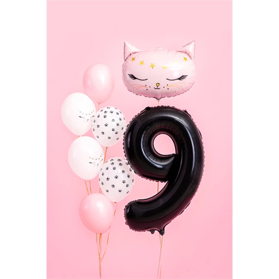 Lufi 9-es szám fólia 86 cm fekete