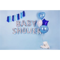 Lufi a betű fólia 35 cm ezüst