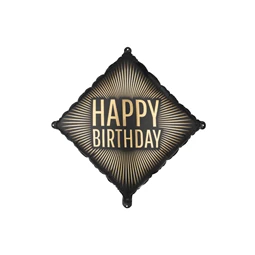 Lufi boldog születésnapot fólia 46x46 cm mix