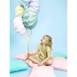 Lufi cukorka fólia 35 cm menta