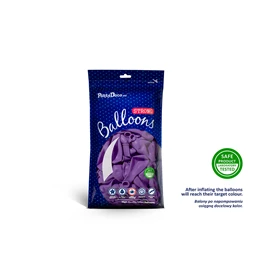 Lufi erős 12 cm pasztell levendula kék S/100