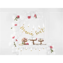 Lufi erős 12 cm pasztell tiszta fehér S/100