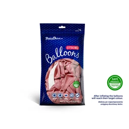 Lufi erős 23 cm pasztell babarózsaszín S/100