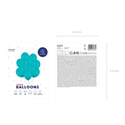 Lufi erős 27 cm pasztell lagúna kék S/10