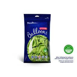 Lufi erős 27 cm pasztell lime zöld S/50