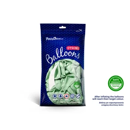 Lufi erős 27 cm pasztell pisztácia S/100