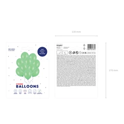 Lufi erős 27 cm pasztell világoszöld S/10