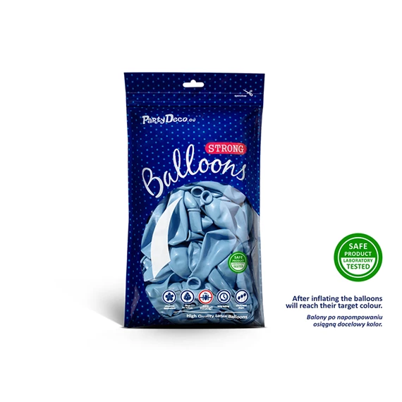 Lufi erős 30 cm fémes babakék S/50