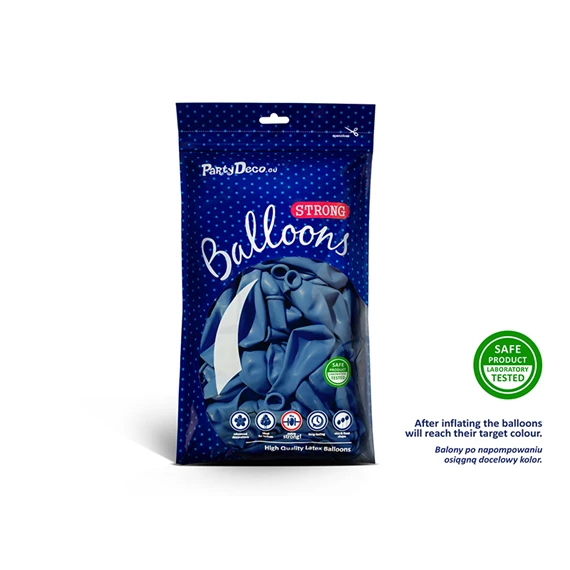 Lufi erős 30 cm pasztell búzavirágkék S/100