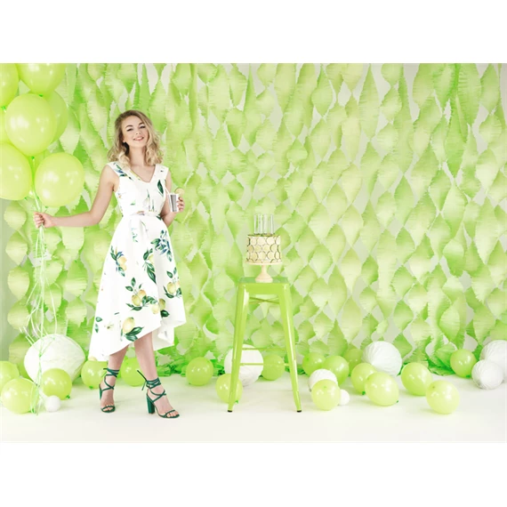 Lufi erős 30 cm pasztell lime zöld S/50