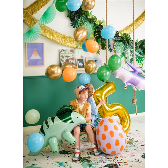 Lufi erős 30 cm pasztell smaragdzöld S/10