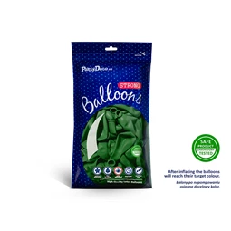 Lufi erős 30 cm pasztell smaragdzöld S/100