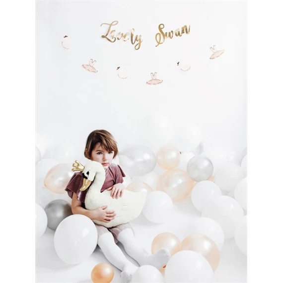 Lufi erős 30 cm pasztell tiszta fehér S/100