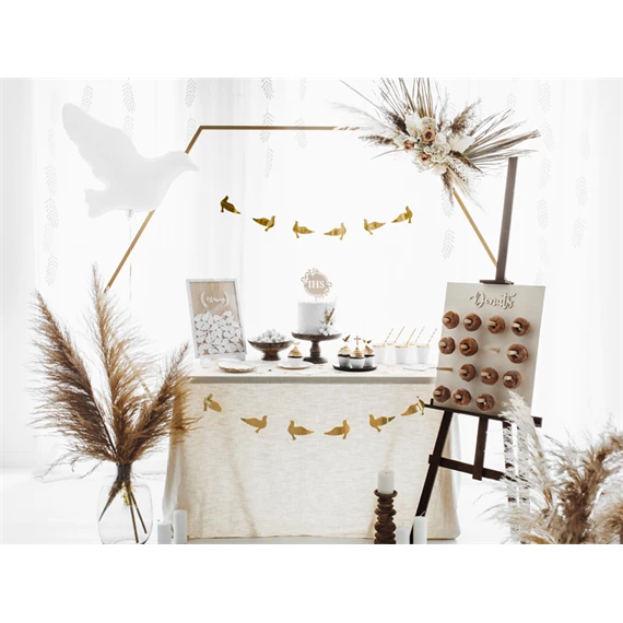 Lufi galamb fólia fehér 77x66 cm