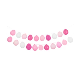 Lufi girland 3 az 1-ben rózsaszín