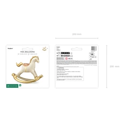 Lufi hintaló fólia 118x104 cm színes