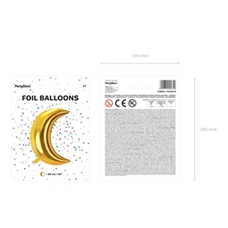 Lufi hold fólia 60 cm arany