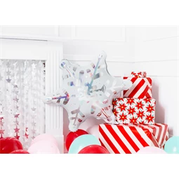 Lufi hópehely fólia 64x66 cm irizáló