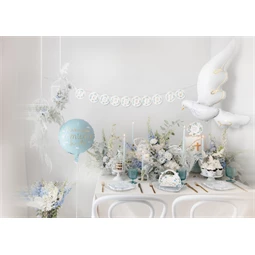 Lufi komunia święta fólia 45 cm mix